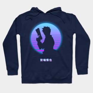 Shinya Kougami Psycho - Retro 80s Hoodie